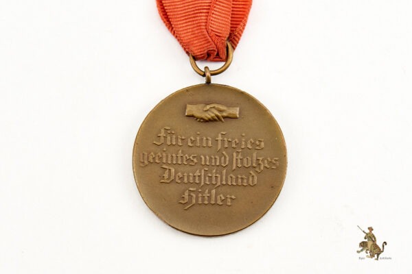 Hindenburg Hitler Commemorative Medal 1933 - Image 6