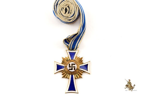 Cased Mothers Cross in Gold - Ochs & Bonn Hanau - Image 4