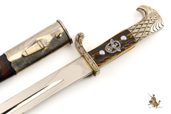 Police Bayonet with Stag Handle - Carl Eickhorn