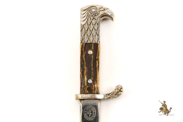 Police Bayonet with Stag Handle - Carl Eickhorn - Image 9