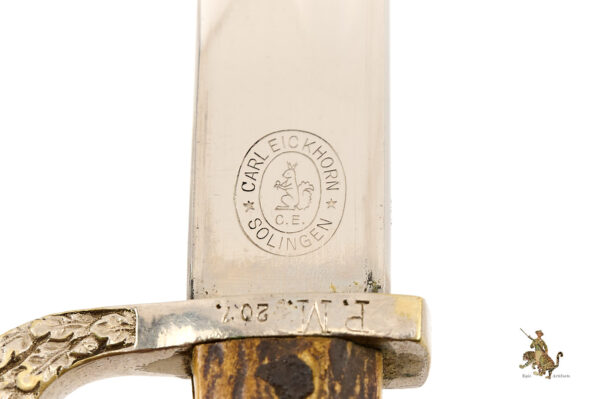 Police Bayonet with Stag Handle - Carl Eickhorn - Image 10