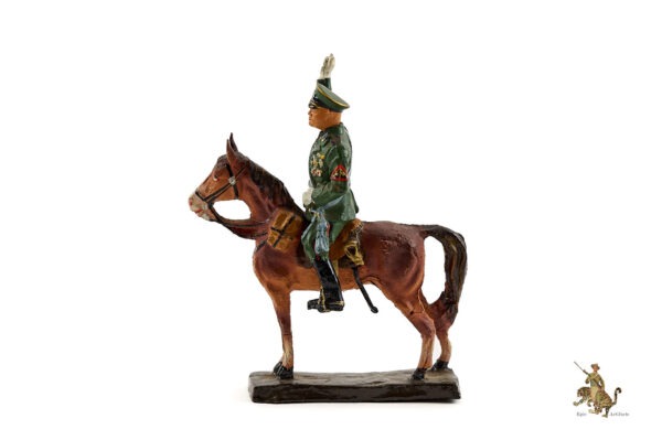 Elastolin Benito Mussolini on Horse Composite Figurine - Image 3