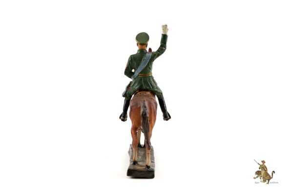 Elastolin Benito Mussolini on Horse Composite Figurine - Image 4