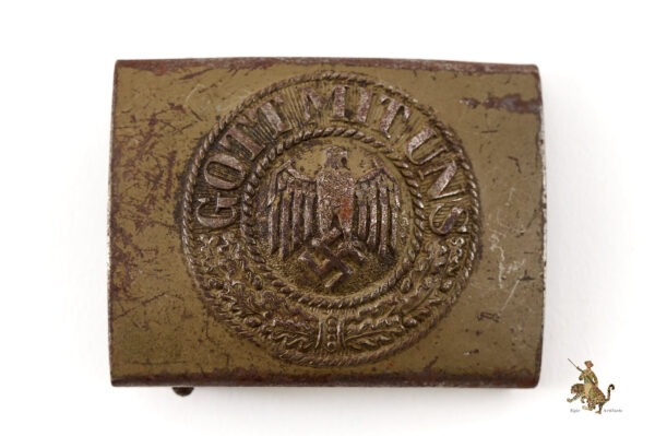Steel Heer EM Buckle - Painted