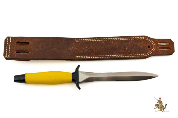 1971 Gerber Mark II Dive Knife with Leather Sheath - Image 6