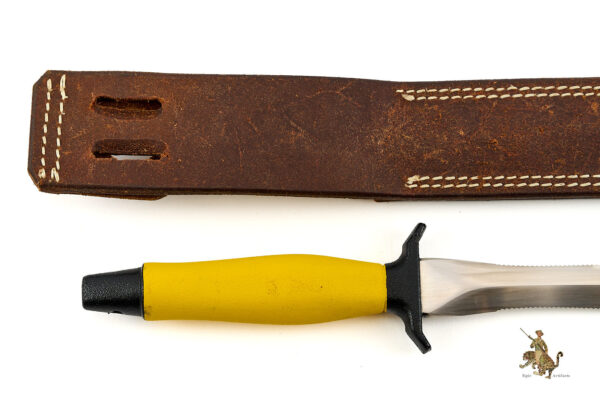 1971 Gerber Mark II Dive Knife with Leather Sheath - Image 7