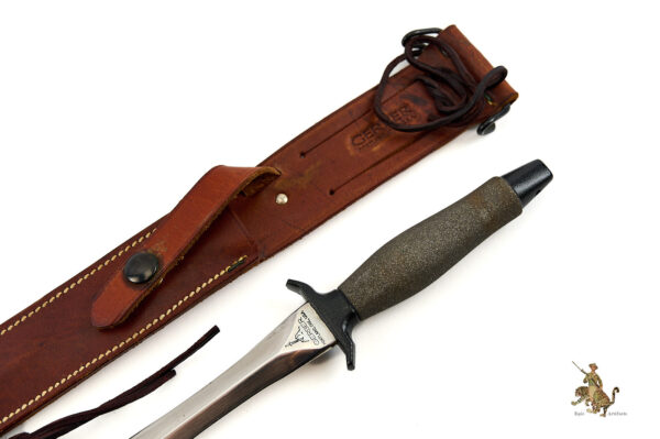 1967 Gerber MKII Fighting Knife with Sheath #002089 - Image 3