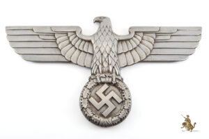 25" Silver Railway Eagle