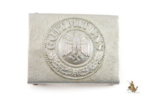 Early 1st Pattern Heer Enlisted Buckle - Left Facing Eagle