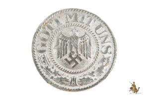 Heer Dress Buckle - Zinc Roundel