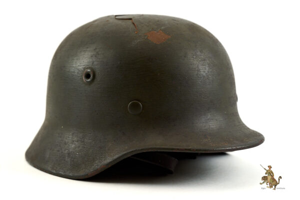 M40 Heer Camo Brush Pattern with Chin Strap - Image 6