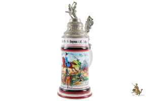 Imperial 3rd Schleswig Dragoon Regiment Named Beer Stein