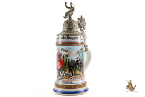 Imperial Gross Hessian 168th Infantry Regiment Named Beer Stein