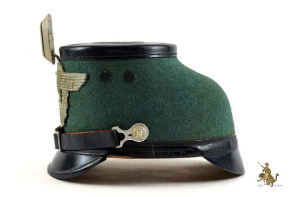 Schutzpolizei Enlisted Police Shako - H. Becker - Image 3