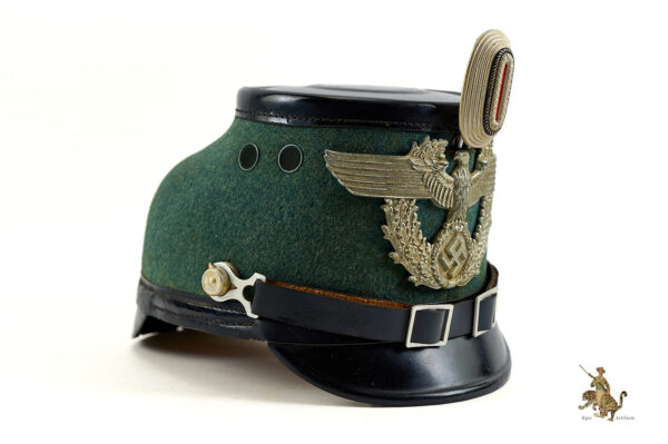 Schutzpolizei Enlisted Police Shako - H. Becker - Image 6