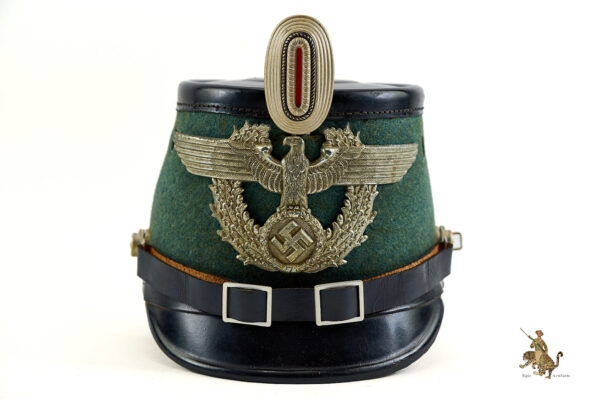 Schutzpolizei Enlisted Police Shako - H. Becker - Image 7