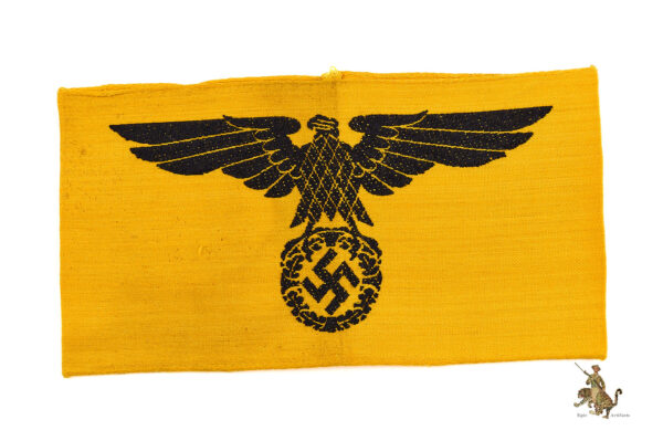 Yellow State Service Armband - Reichsdienst Ärmelband
