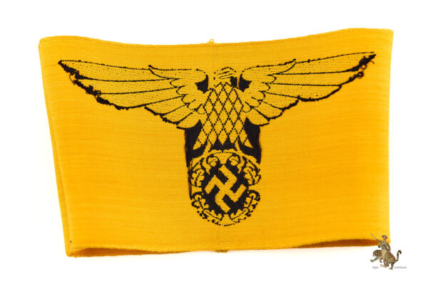 Yellow State Service Armband - Reichsdienst Ärmelband - Image 4