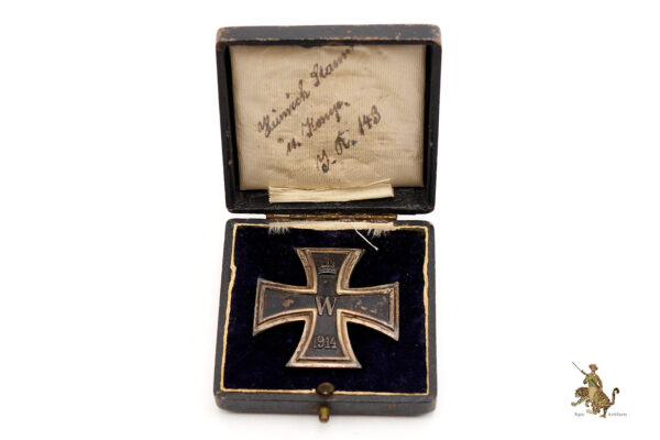 Cased 1914 Iron Cross 1st Class - Named - KO - Image 3