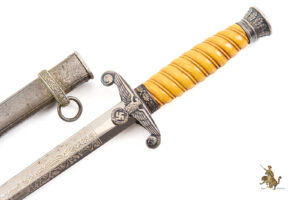 Double Etched Army Officer Dagger