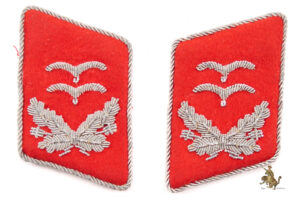 Luftwaffe Flak Oberleutnant Collar Tab Set