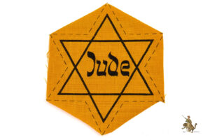 Yellow Cloth Star of David - Unissued