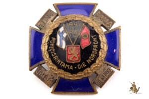 German Finnish Nordfront Badge