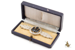 Silver Cased Bomber Clasp - Osang - Near Mint