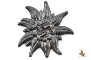 NSDAP Political Cap Edelweiss Badge
