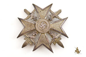 Spanish Cross in Silver with Swords - L/15 Schickle