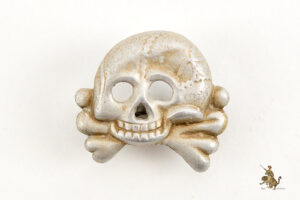 Early SS/SA Skull Cap Insignia - Aluminum
