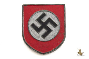 SS Pith Helmet Insignia - Zinc - JFS