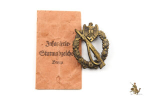 Packeted JFS Infantry Assault Badge in Bronze