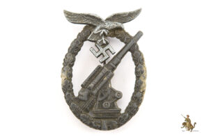 Luftwaffe Flak Badge – WH – Zinc