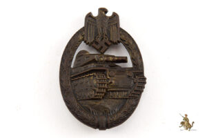 Panzer Assault Badge in Bronze – Hermann Aurich