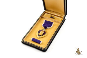 WWII Early Purple Heart Cased - Numbered