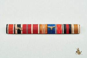 WWII German 9 Place Ribbon Bar