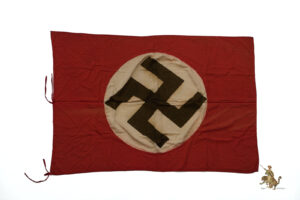 Early NSDAP Banner w/ Ties - 36" x 51"