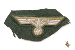 M34 Heer Flatwire Breast Eagle - Cutoff