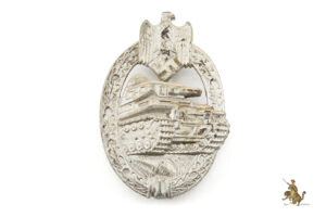Panzer Assault Badge in Silver PAB - Gablonz