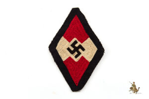 HJ Hitler Youth Diamond Insignia - Chain Stitch