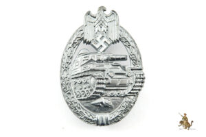 Panzer Assault Badge in Silver - Mint - Frank & Reif