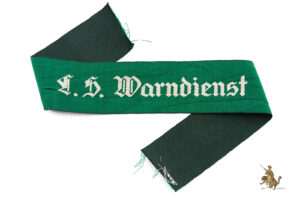 Luftschutz Air Raid Warning Service Cuff Title
