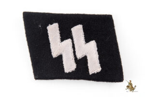 SS Rune Embroidered Collar Tab