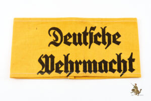 Yellow Deutsche Wehrmacht Armband - Printed