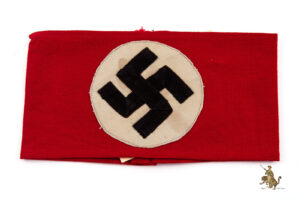 Early Cotton NSDAP Three Piece Armband