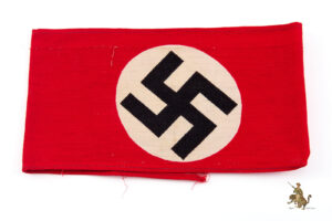 Printed NSDAP Armband - Small Variant - Tunic Removed