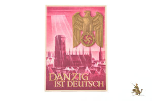 Danzig ist Deutsch 6 Reich Postcard