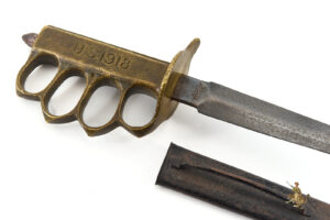 M1918 Au Lion Trench Knife w/ Scabbard