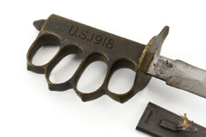 M1918 Au Lion Trench Knife w/ Scabbard